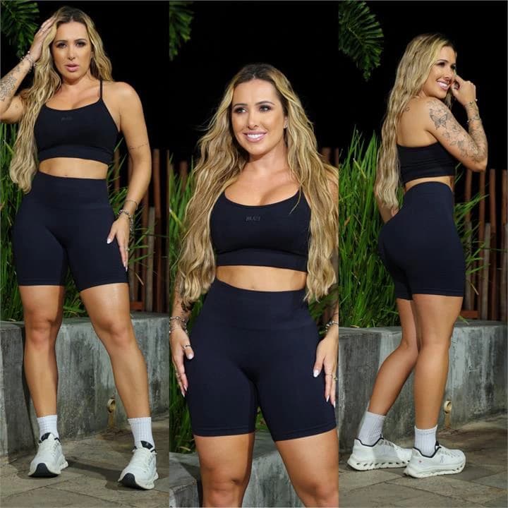 CONJUNTO SLIDE PRETO